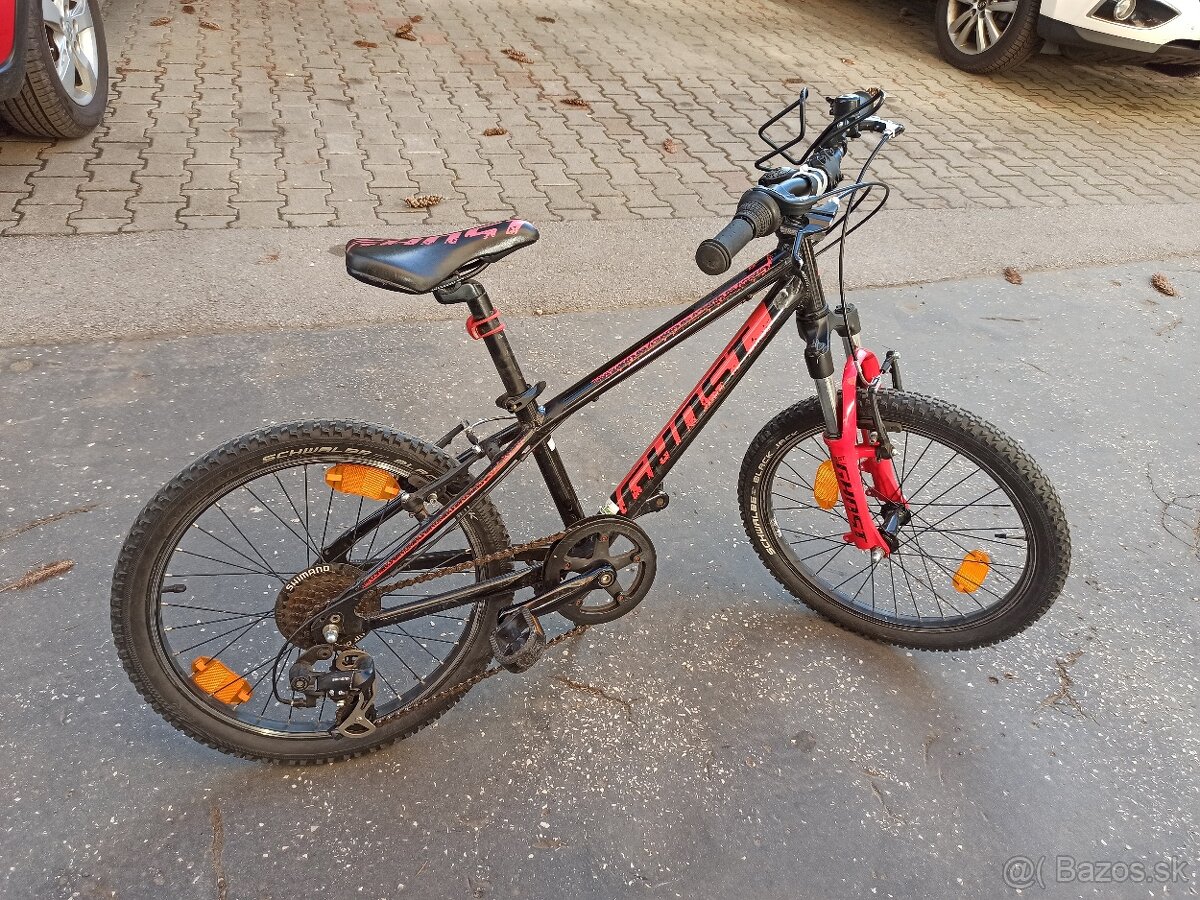 Bicykel GHOST Powerkid 20 black/red
