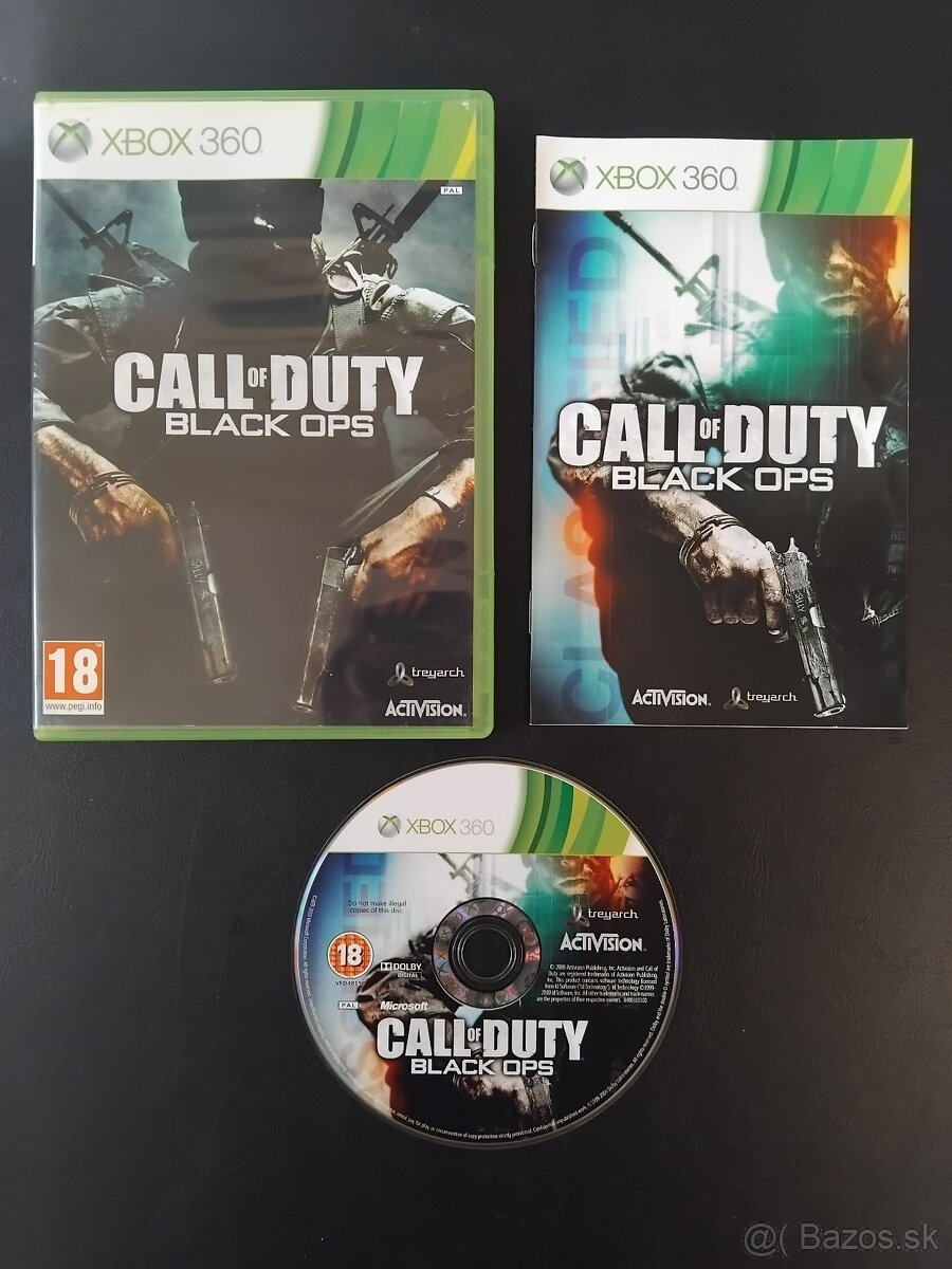 Hra pre Xbox 360 - Call of Duty Black Ops