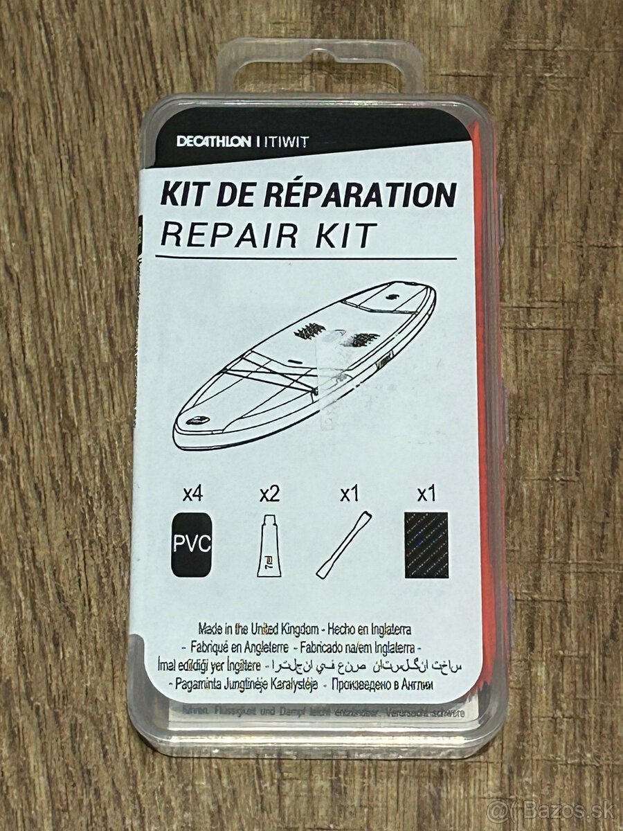 paddleboard - suprava na opravu