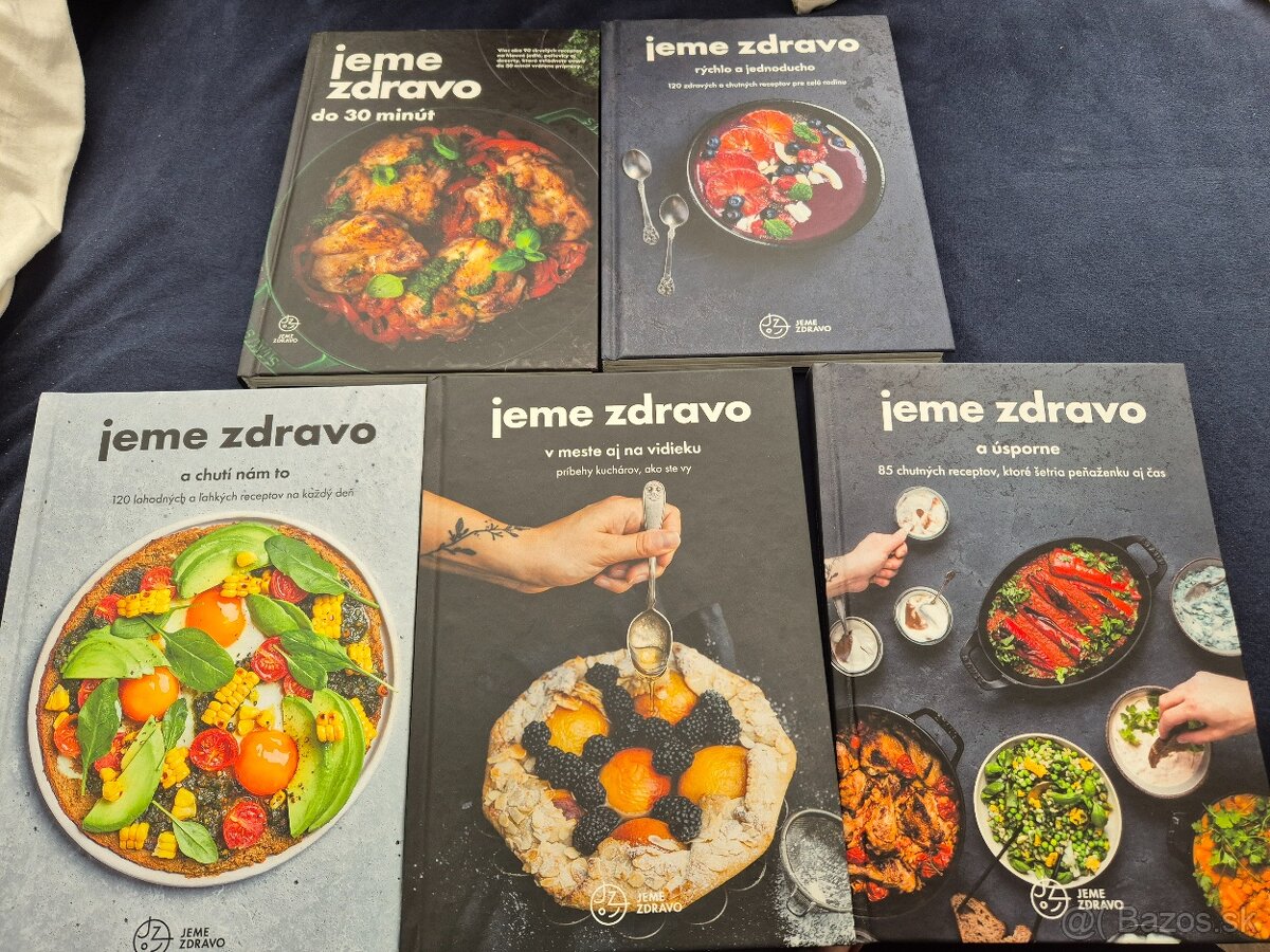 Knihy receptov Jeme zdravo