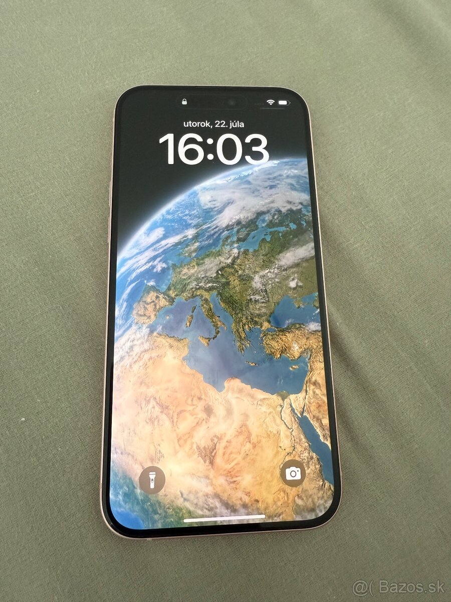 iPhone 15 Plus, ružový, 128 GB