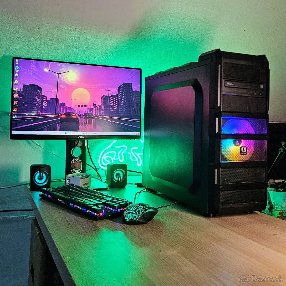 Herný PC so zárukou • i7 4770S • RX 580 8GB • 16G