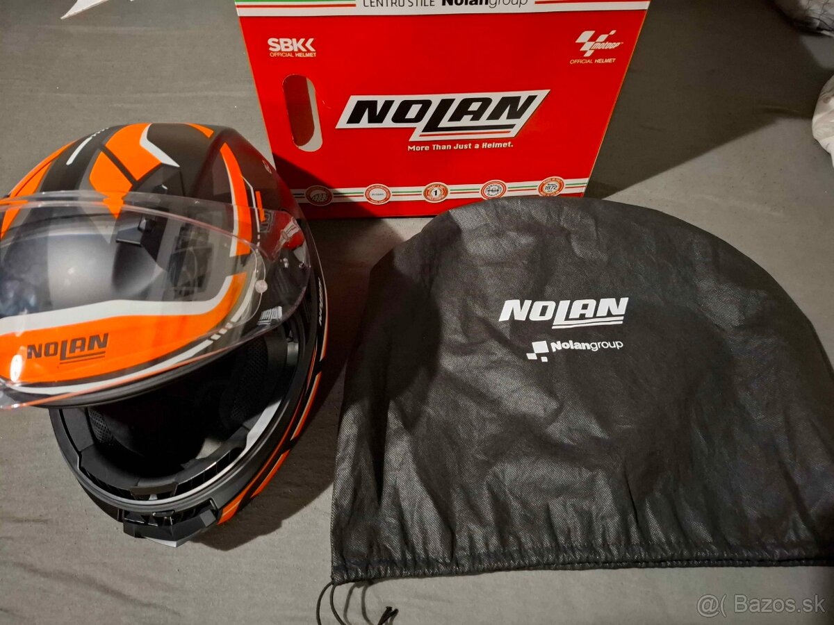 Predám novú prilbu Nolan N60-6 veľkosť M v záruke