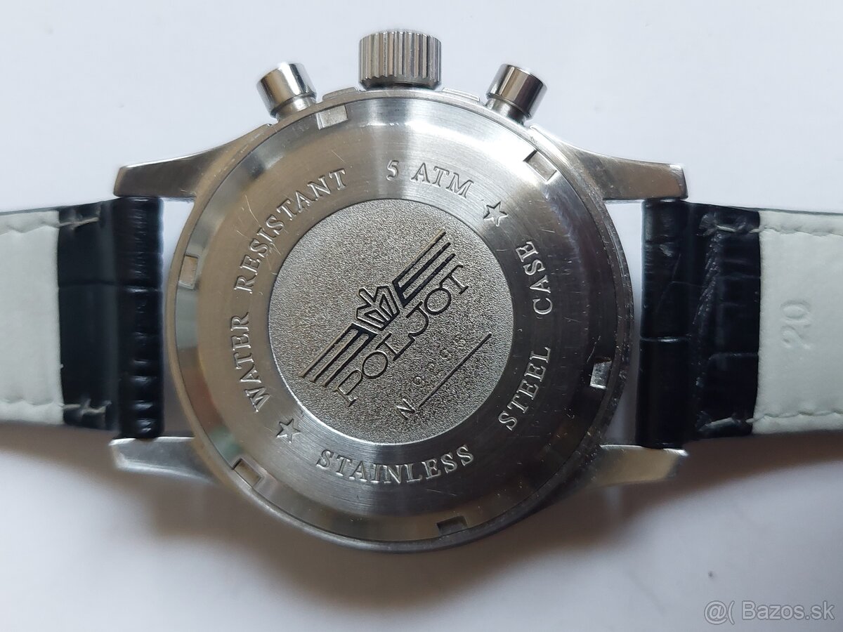 Blue angels pilot chronograph mechanical