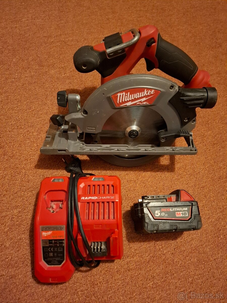 Okružná, kotúčová píla (mafel) milwaukee M18 CCS55