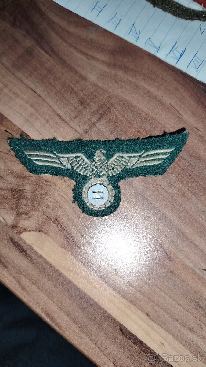 Predám repro nemeckého orla na uniformu