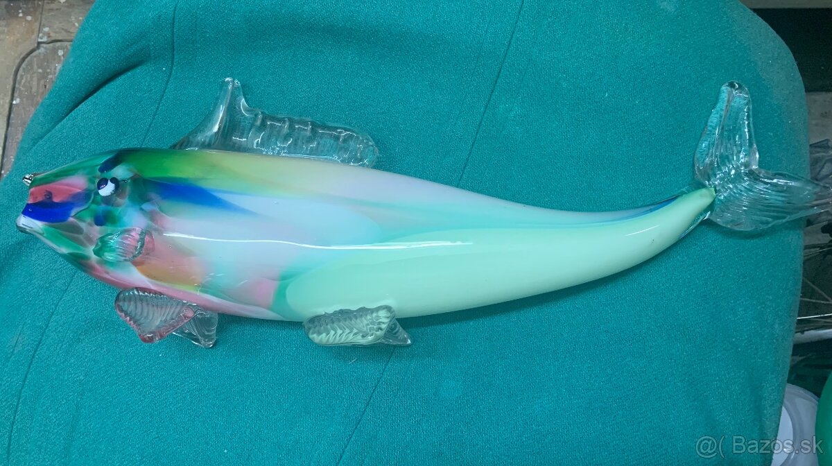 Predám retro sklenené doplnky do bytu/domu