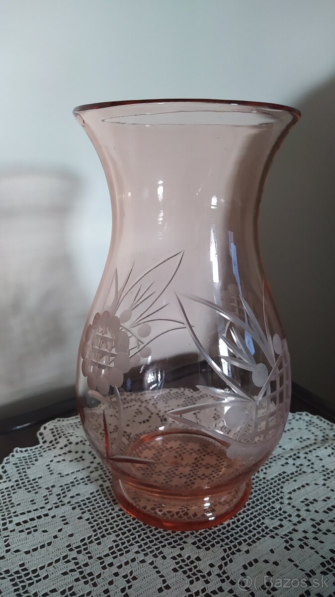 sklenena váza