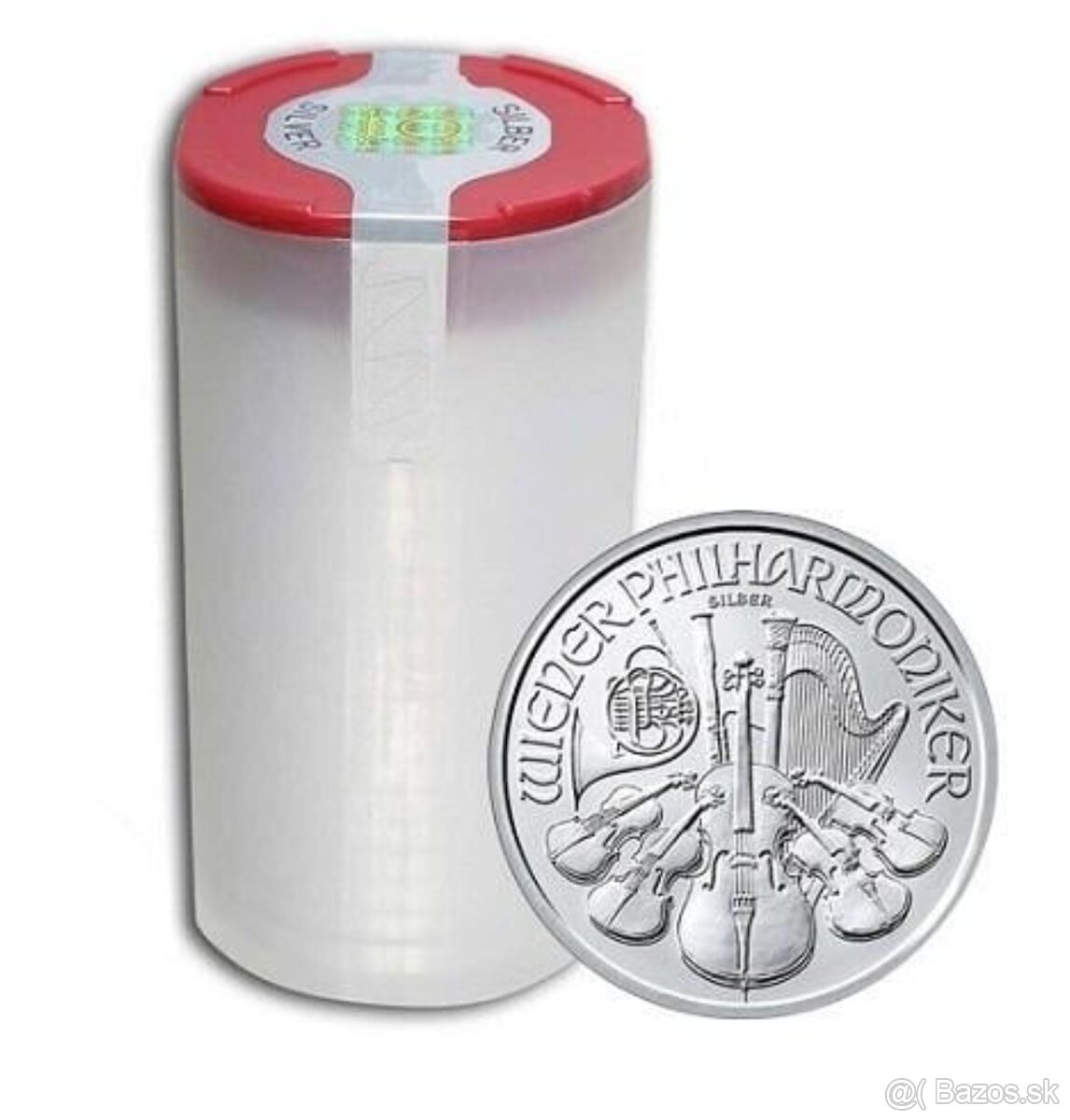 Investičné striebro, mince filharmoniken 1 oz