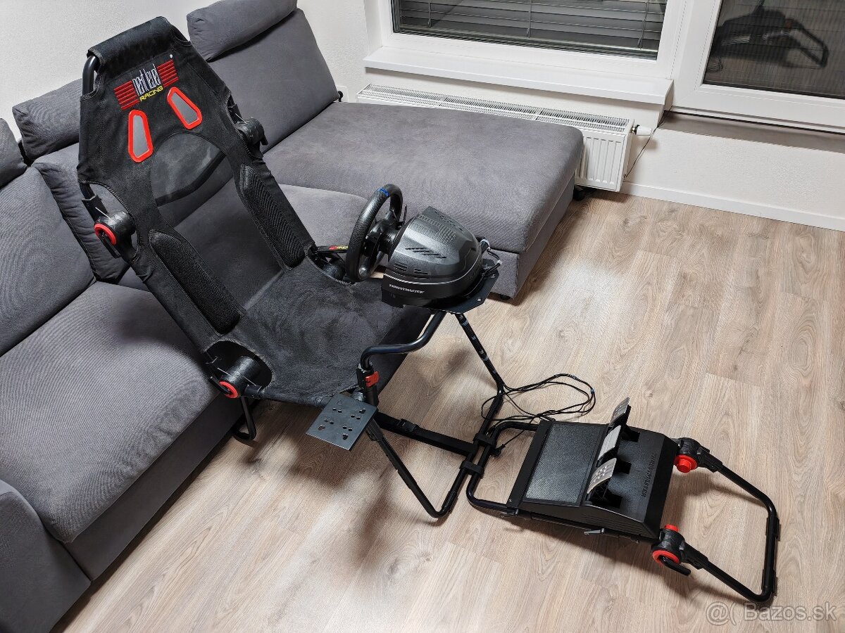 Závodný kokpit + Volant Thrustmaster T300 RS GT