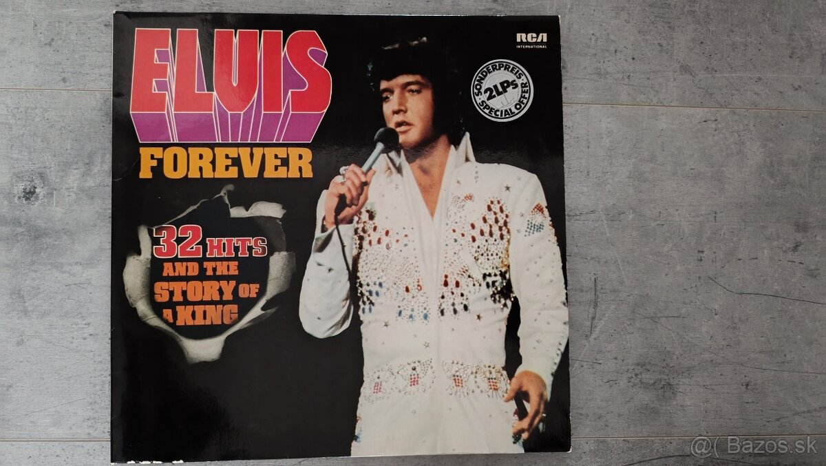 Kolekcia LP platní Elvis Presley