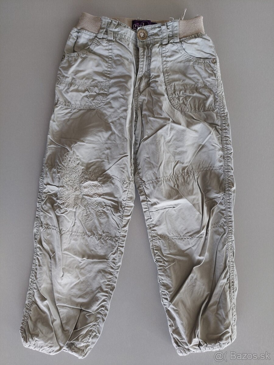 dievčenské nohavice (116 cm)