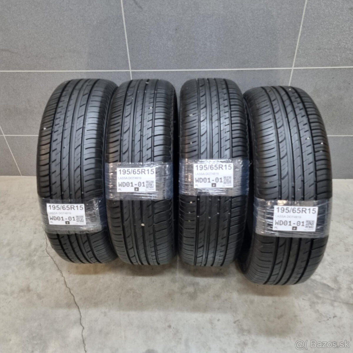 Letné pneumatiky 195/65 R15 LASSA