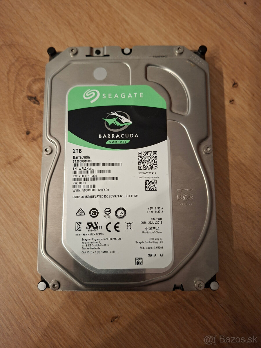 Seagate BarraCuda 2TB