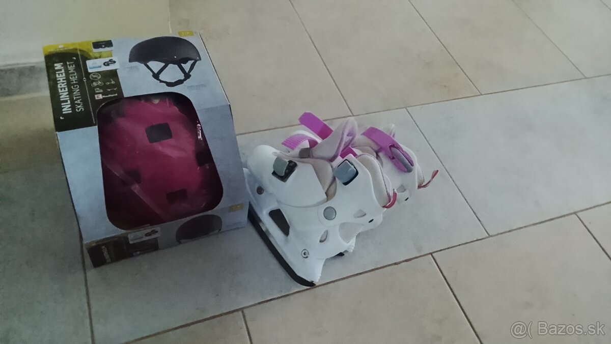 Korčule na ľad 28-31 + prilba S-M