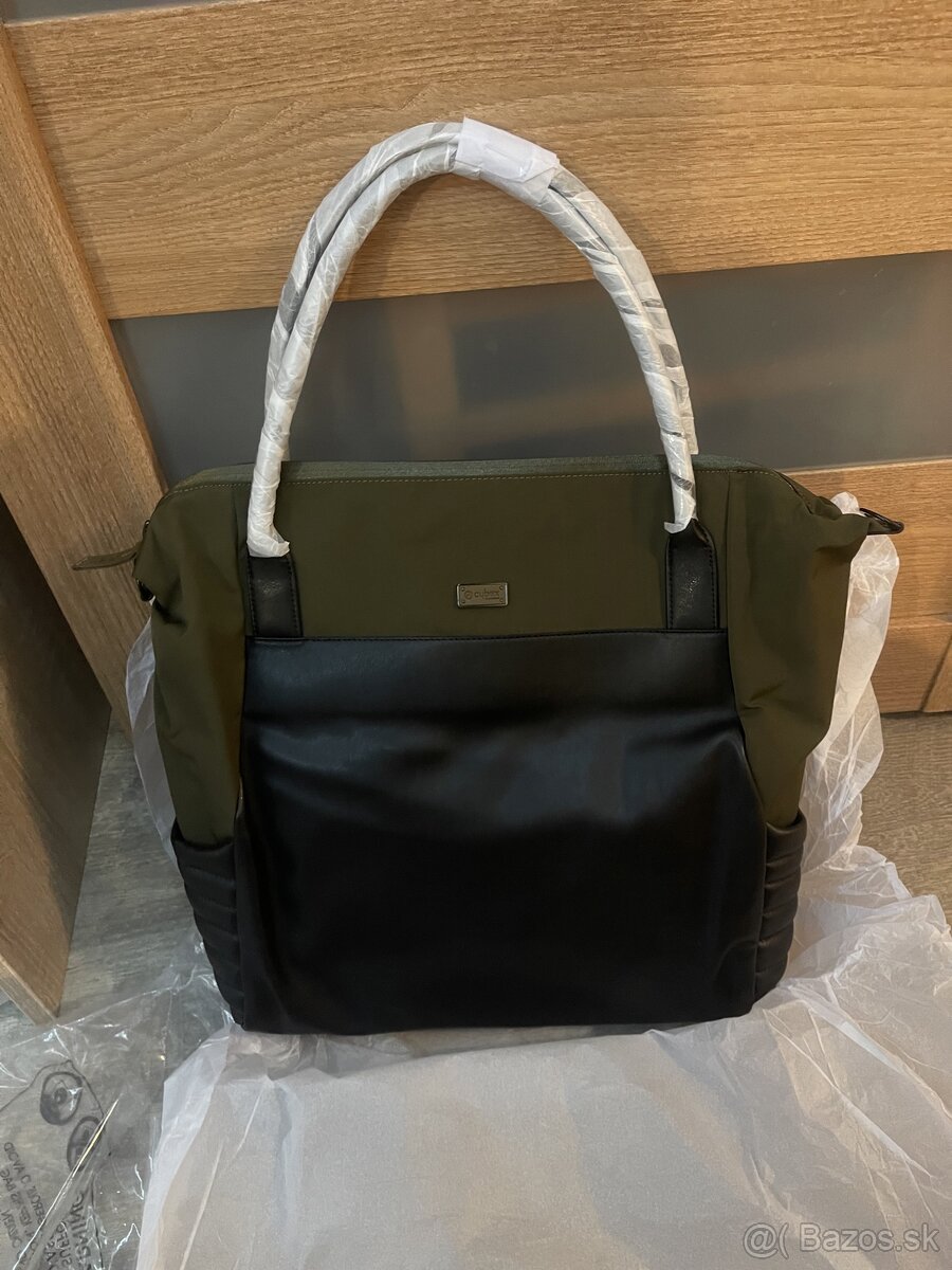 Nová Cybex taška Shopping bag Platinum khaki green