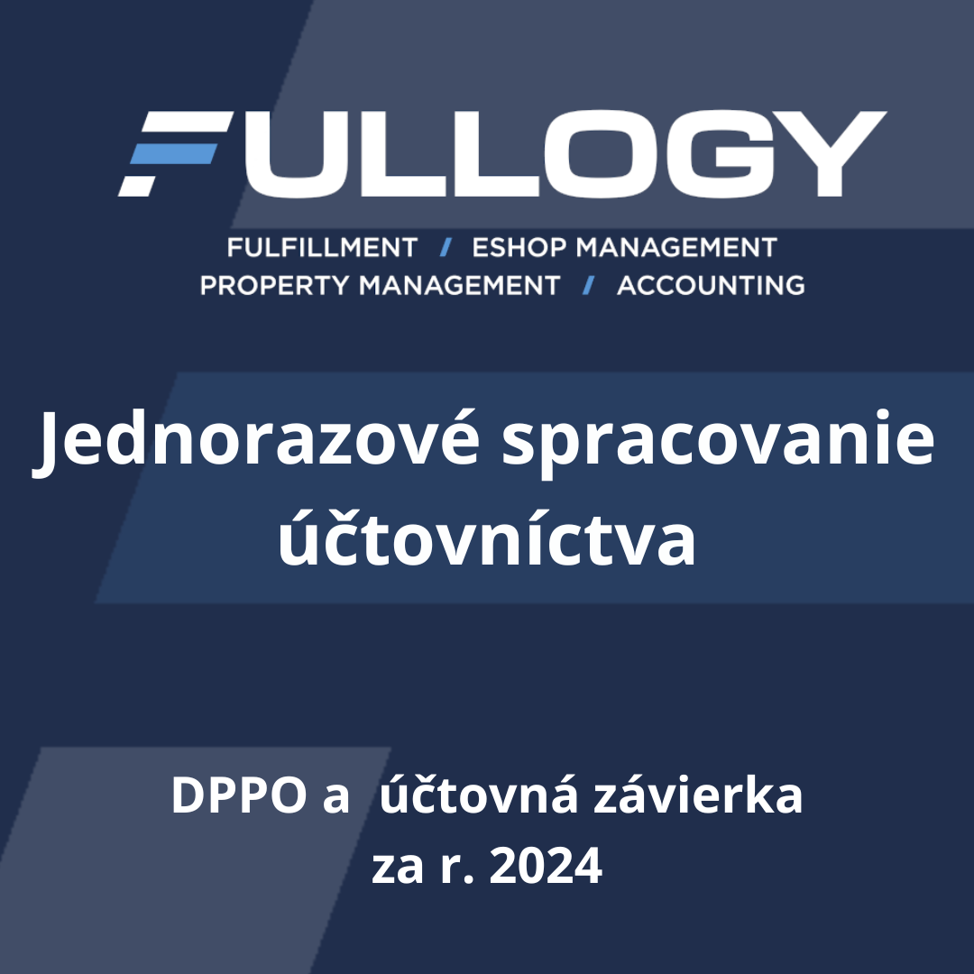 Jednorazové spracovanie účtovníctva r. 2024