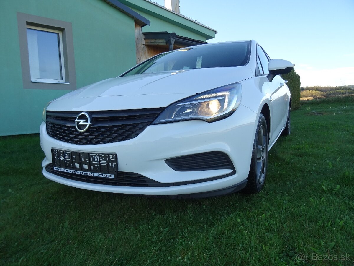 Opel Astra K 1,0 T eco-flex 77 kW tempomat, servis jen Opel