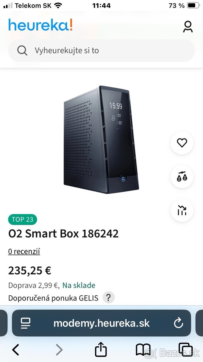 O2 Smart Box+ anténa