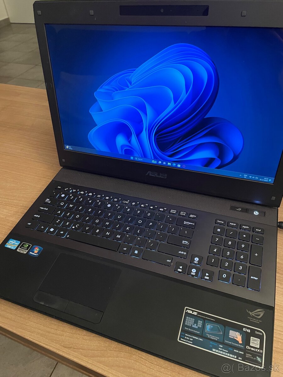 Herný Notebook Asus ROG G74sx