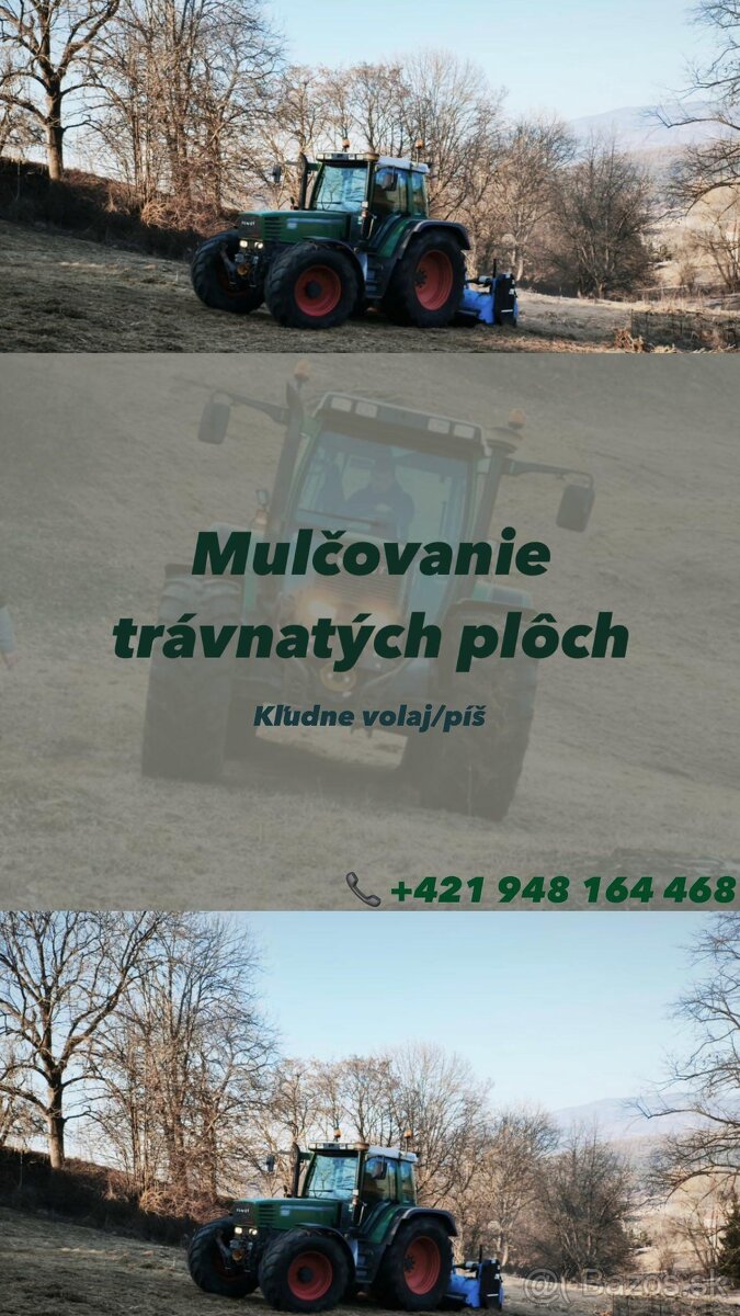 Mulčovanie / Kosenie DETVA