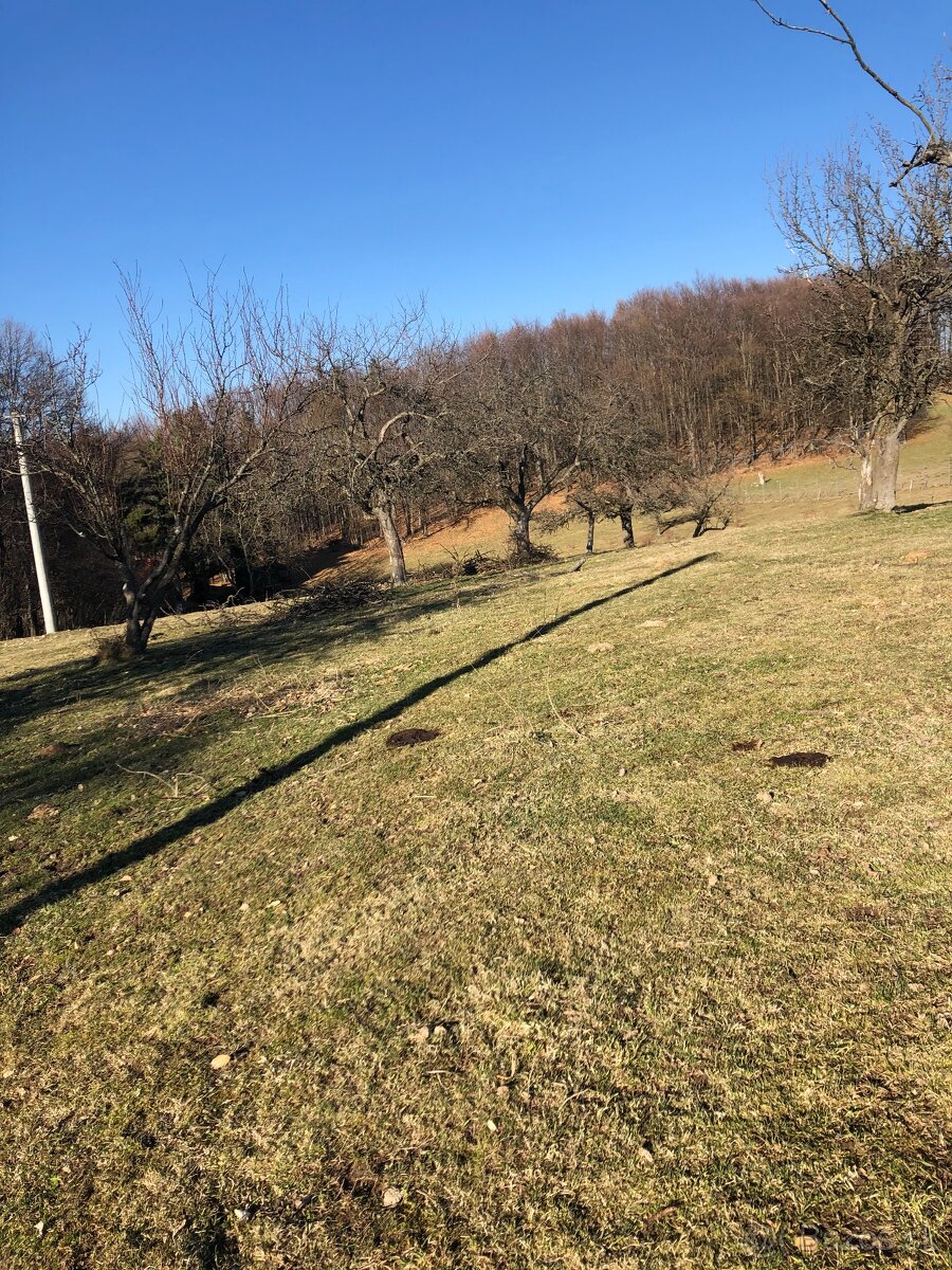Pozemok s projektom chaty - Nová Baňa, Bukovina