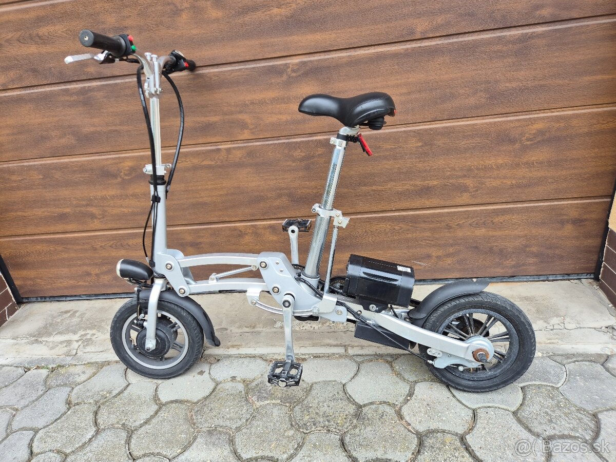 E-bike Skladací elektro bicykel