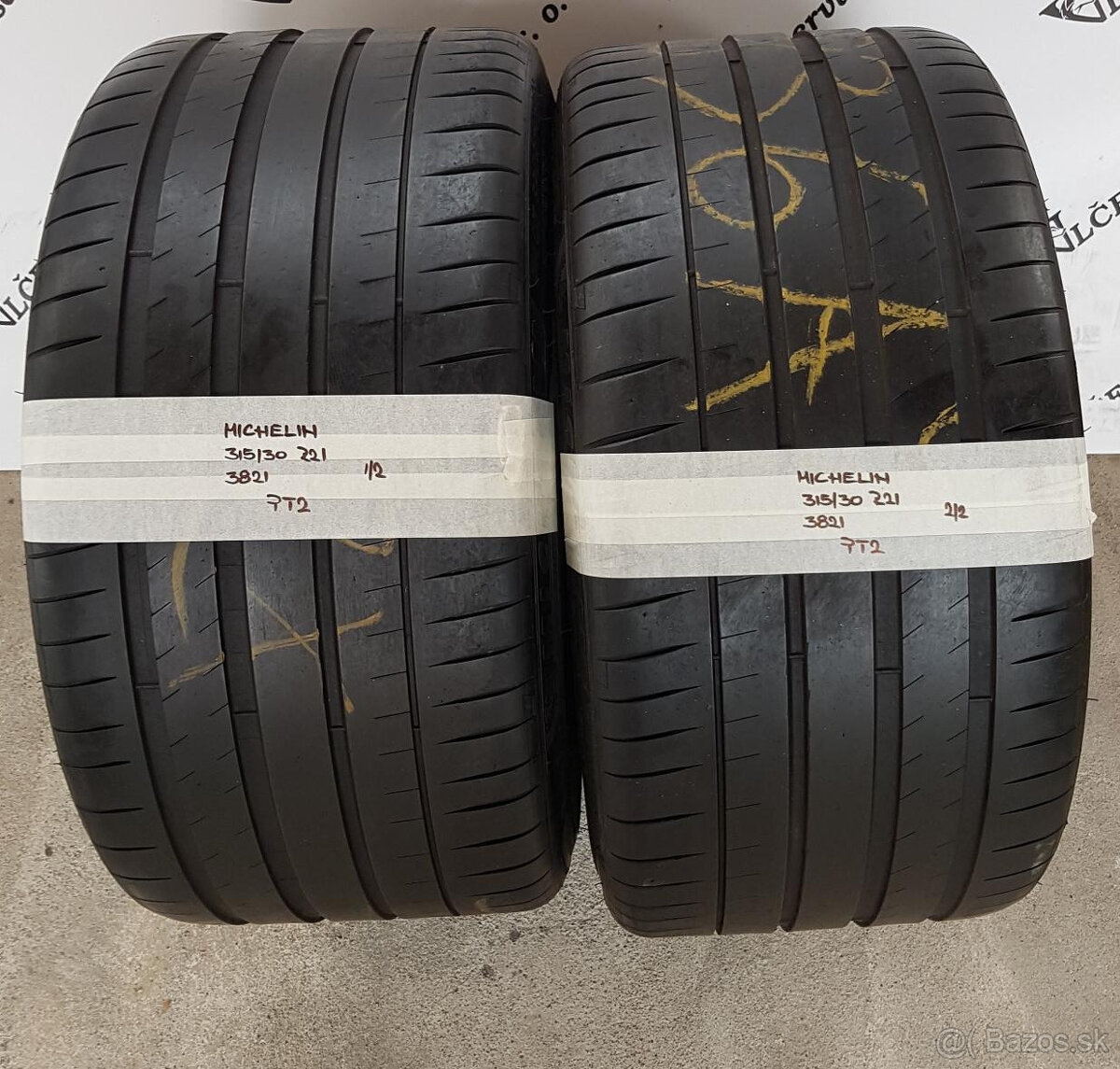 Letné pneumatiky 315/30 R21 MICHELIN DOT3821