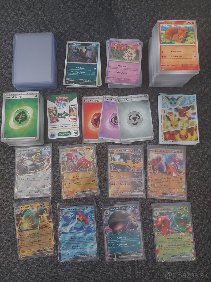 Original pokemon kartičky