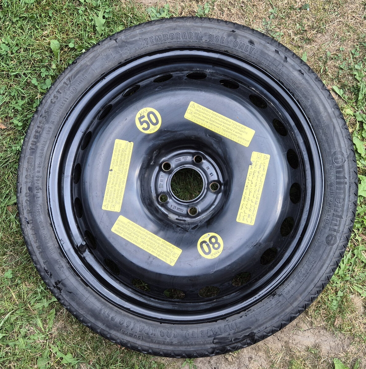 Rezerva koleso 20" 41,5J ET22 T 145/60/R20 460601027