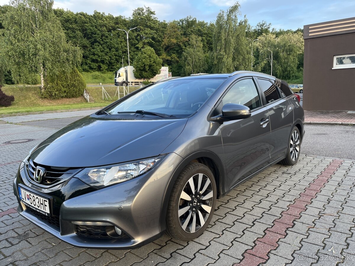 Honda civic tourer 1,6 idtec rv 2014