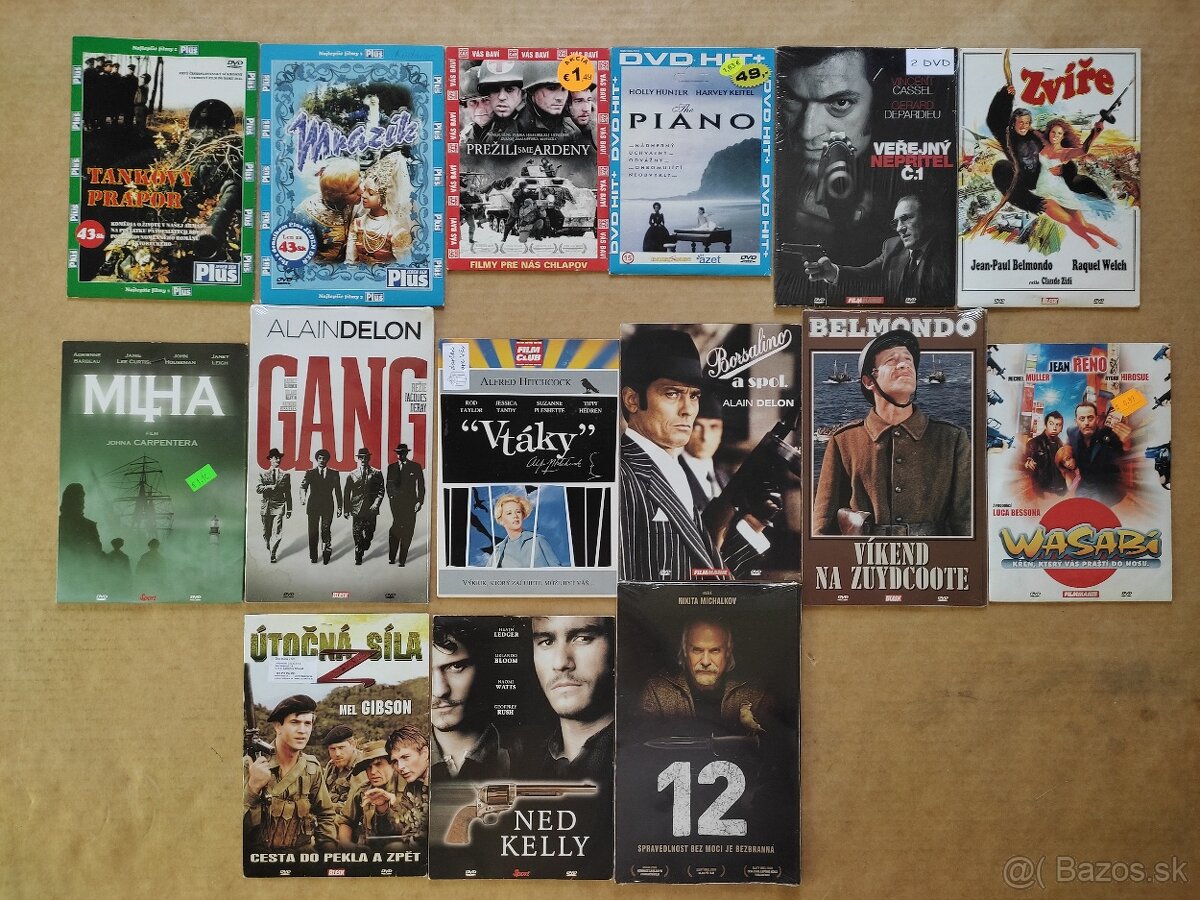 Predám DVD filmy v kartóne...2