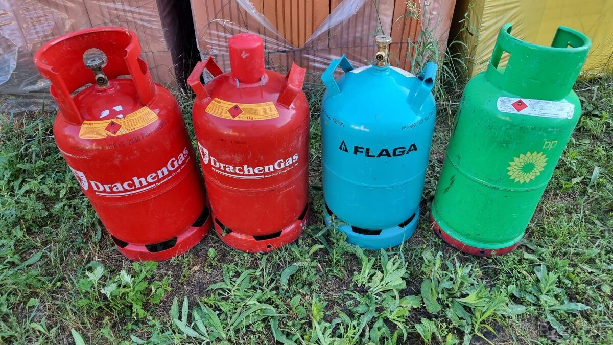 Predám prázdne plynové fľaše