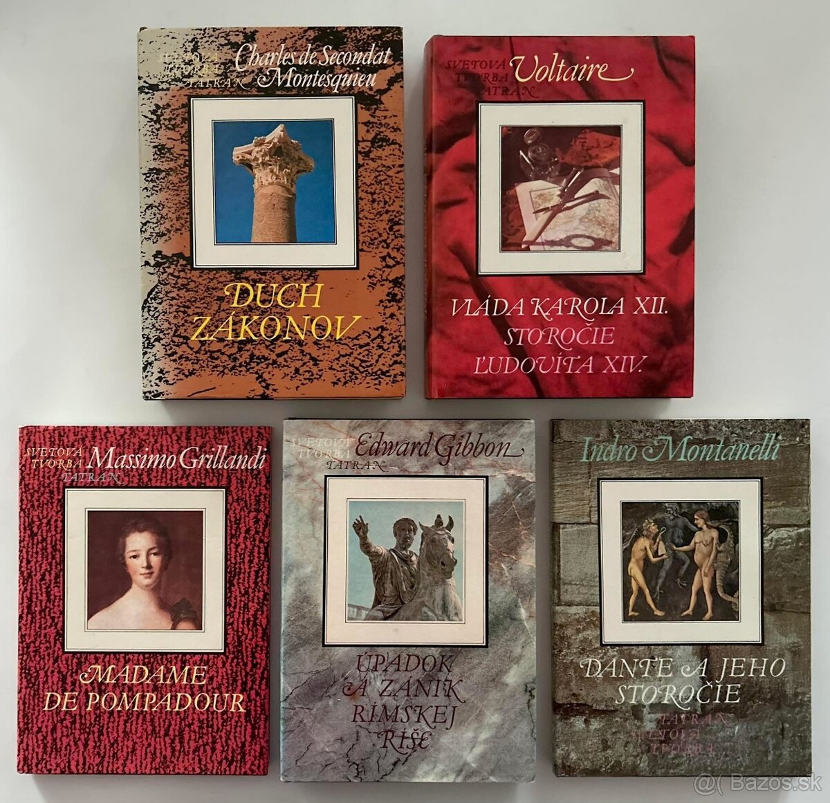 Séria kníh o histórii z vydavateľstva Tatran