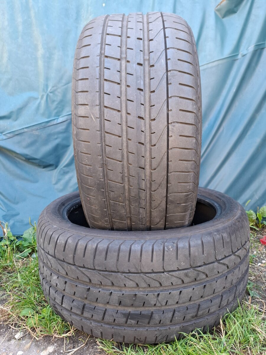 Ponúkam 2 letné pneumatiky Pirelli PZero 255/35 R18
