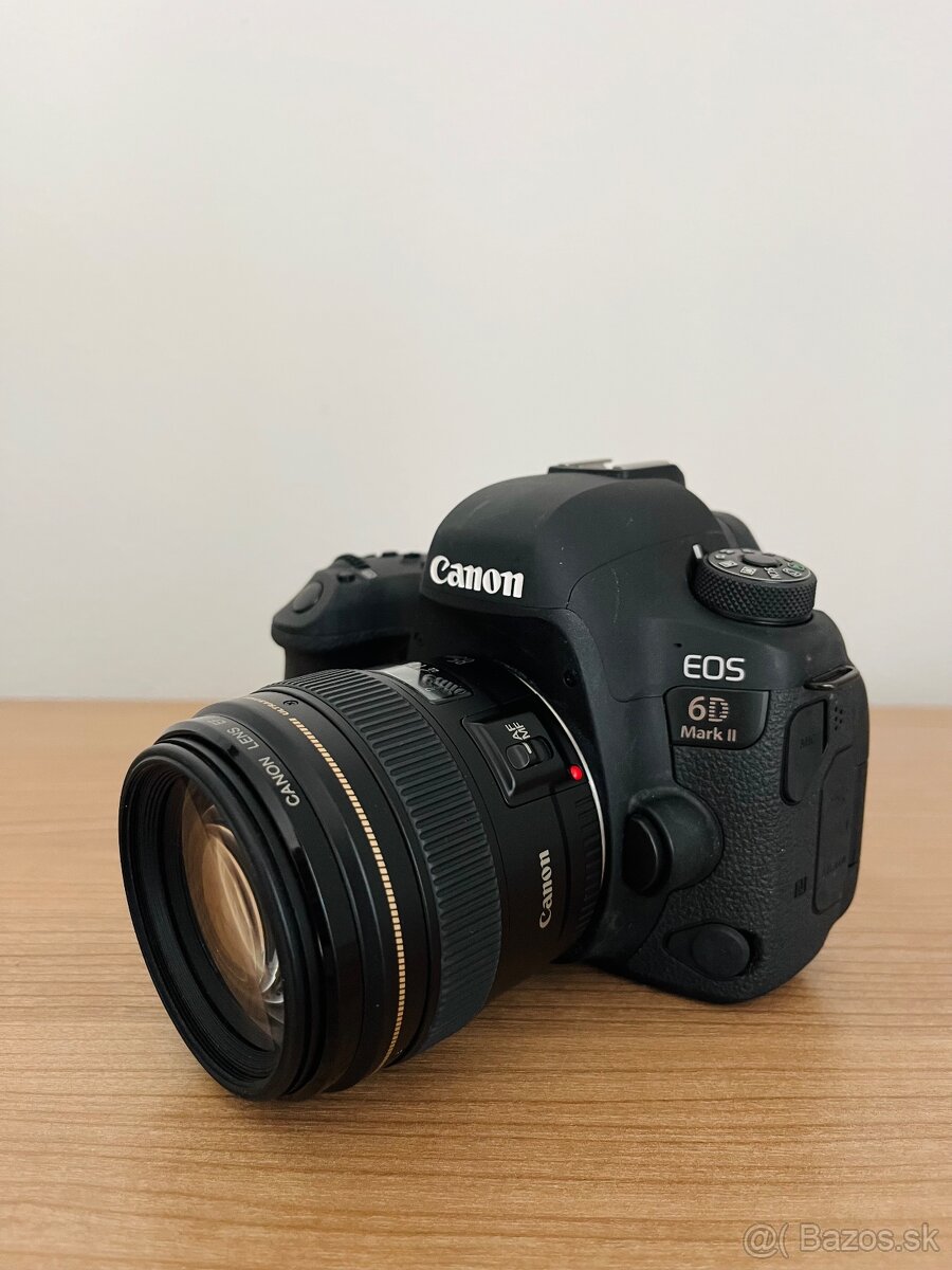 Canon 6D mark II + canon 85 mm 1.8 f