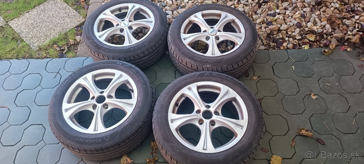 Disky alutec a matador pneu 5x108 r16