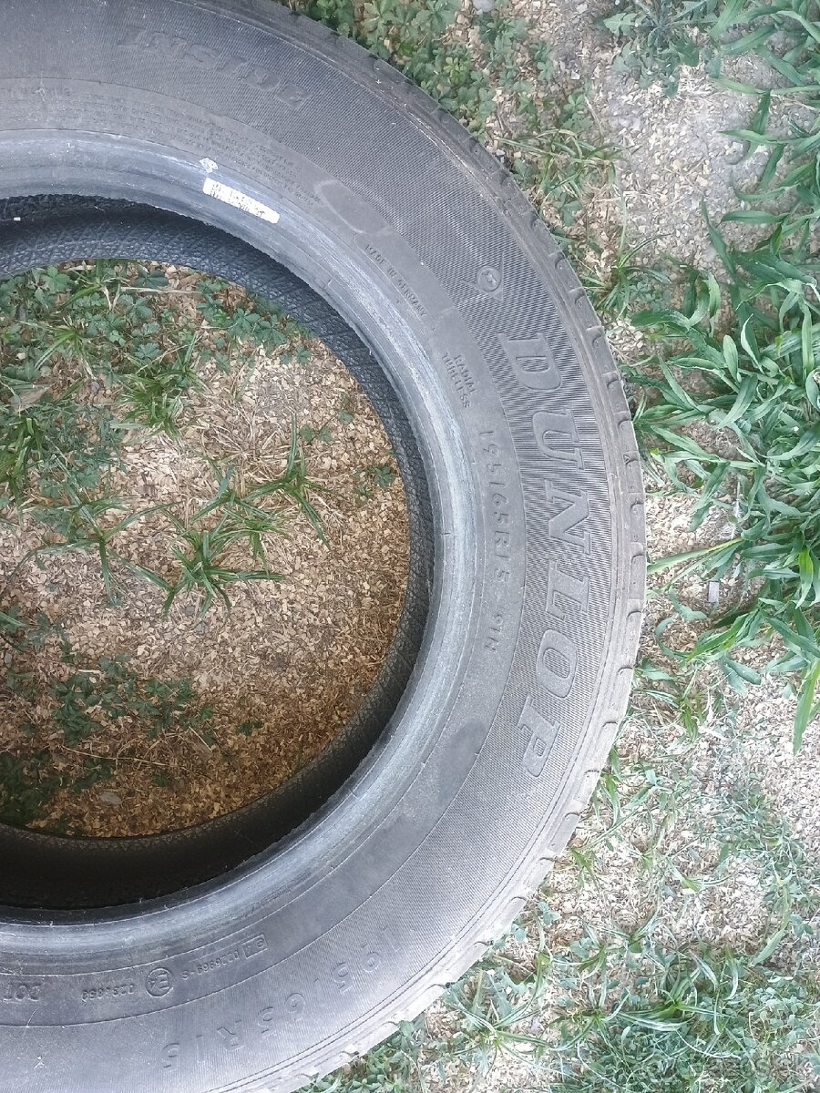 Pneumatiky Dunlop 195/65/R15, 4 ks