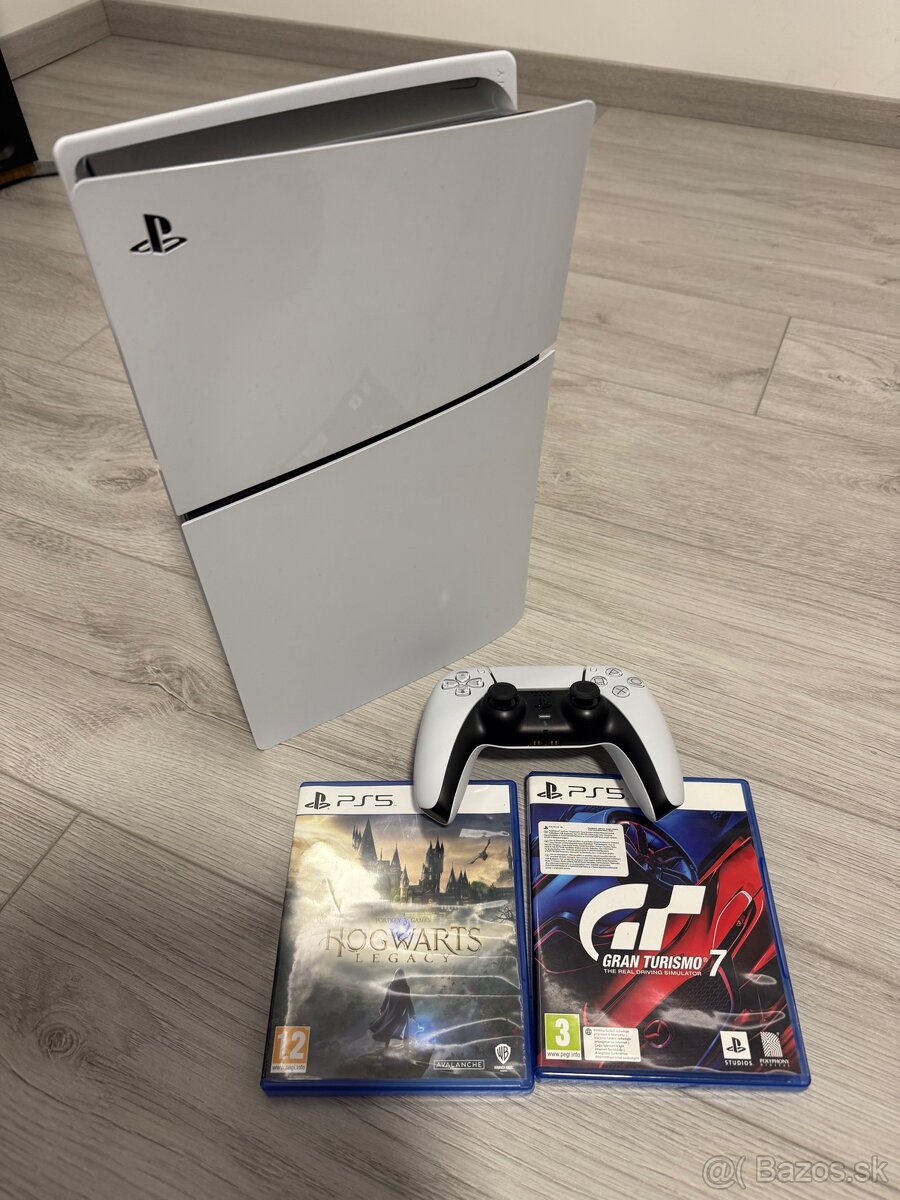 Playstation 5 slim, disková verzia