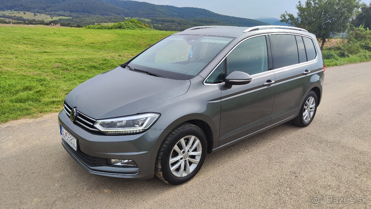 2017 Touran nový model, tsi 110kw,dsg 7st, top výbava