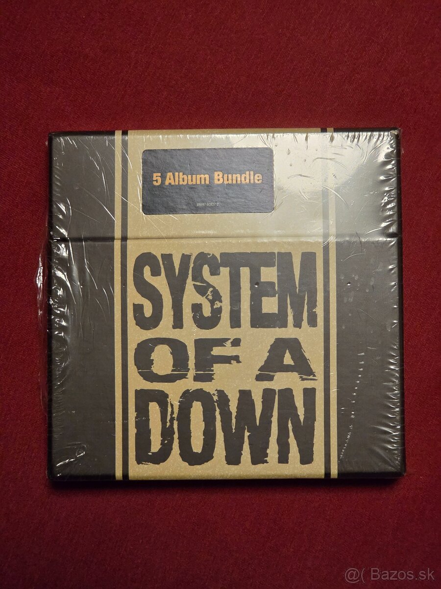 System Of A Down 5 cd bundle