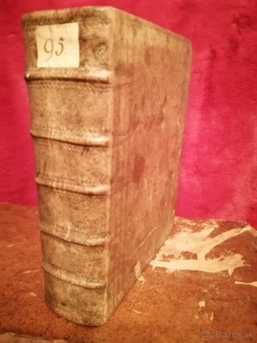 Niaka stara biblia z r. 1735 hrubá