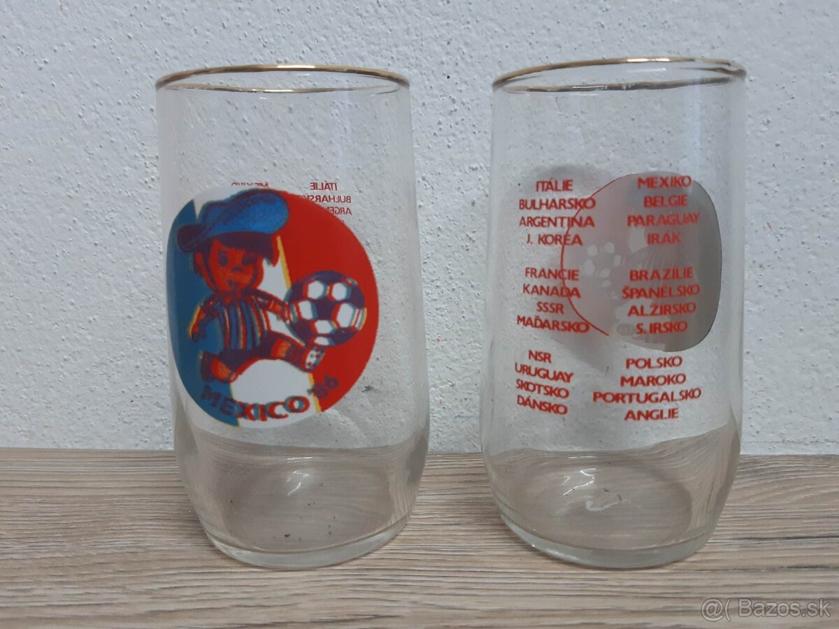 poháre MS1986 Mexico