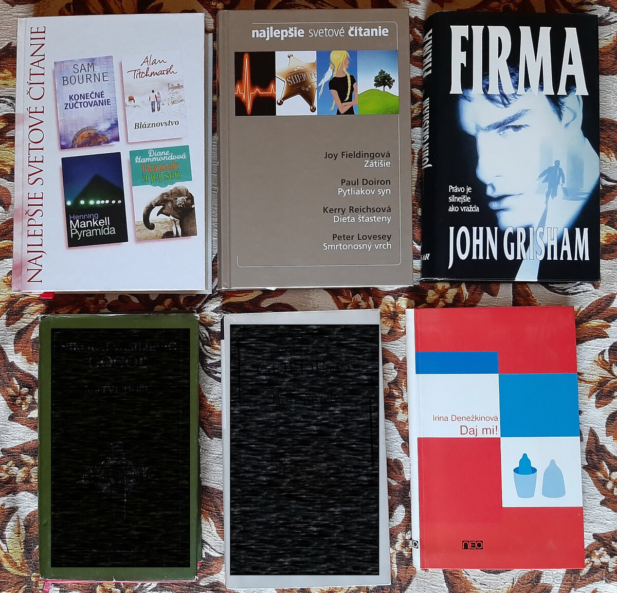 Predám rôzne knihy