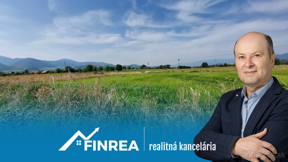 FINREA│ Pozemok 1000m2 Vrútky