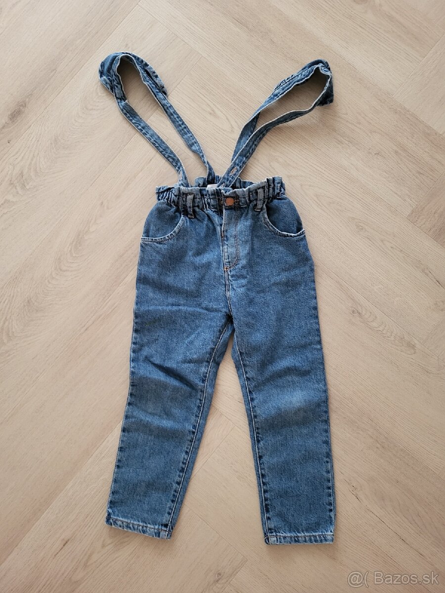 Dievčenské rifle ZARA veľ. 104