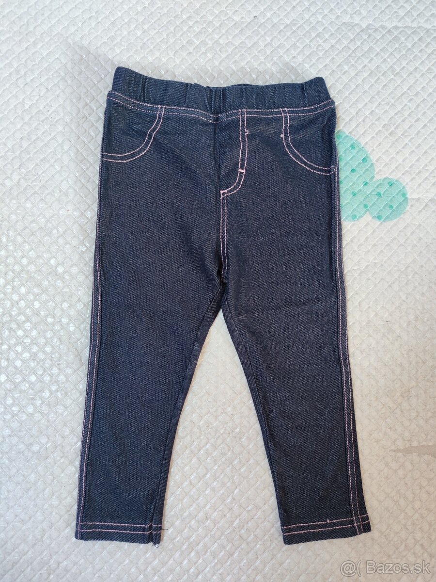 Dievčenské nohavice veľ. 86 (12-18m)