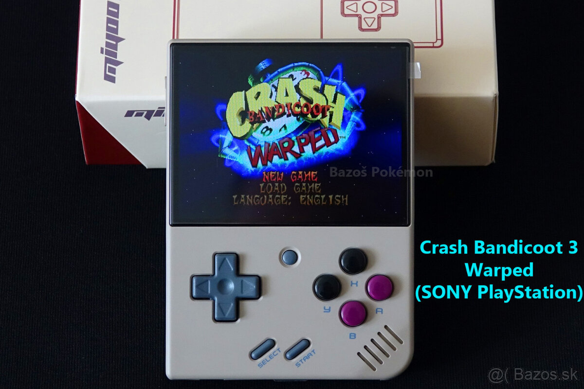 Nové MIYOO Mini Plus – Super GAME BOY, NDS – 60 tisíc hier