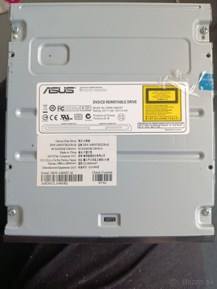 asus dvd/cd