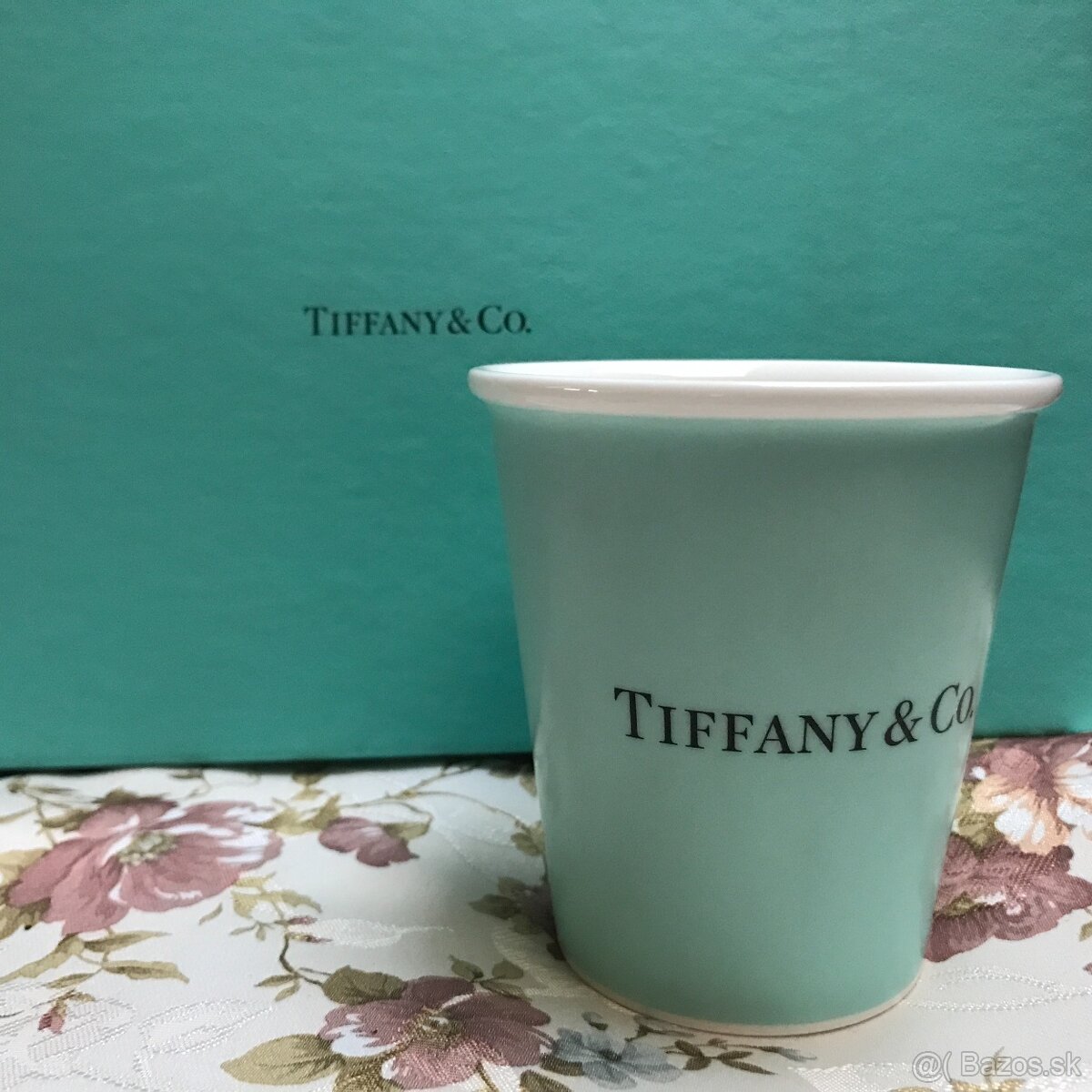 Vianoce original Tiffany salka pohar hrncek mug